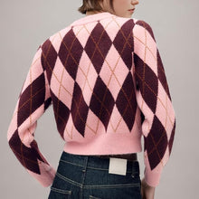 Load image into Gallery viewer, The Cassandra Argyle Cardigan
