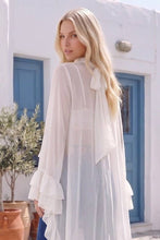 Load image into Gallery viewer, RUFFLED BOHO BLOUSE
