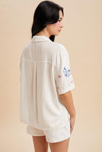 Load image into Gallery viewer, The Elowyn embroidered Blouse

