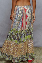 Load image into Gallery viewer, Boho Pattern printed woven wide fit pants

