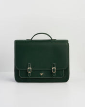 Load image into Gallery viewer, Into the Woods Green Large Satchel Backpack
