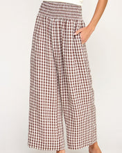 Load image into Gallery viewer, The Elowen Gingham Wide Leg Pant
