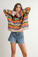 Load image into Gallery viewer, The Clare Color Block Sweater
