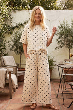 Load image into Gallery viewer, Polka Dot Short Sleeve Set
