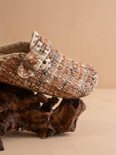 Load image into Gallery viewer, The Teri Chai Tweed Buckle Mule
