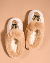 Load image into Gallery viewer, Dreamy Daze Slippers-Teddy Bear Theo
