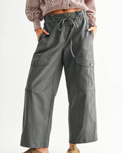 Load image into Gallery viewer, THE WILLOW  Wide-Leg Cargo Utility Trousers
