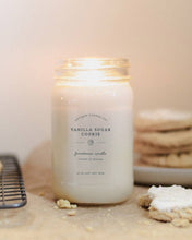 Load image into Gallery viewer, Vanilla Sugar Cookie - Soy Wax Mason Jar Candle
