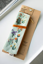 Load image into Gallery viewer, Petite Blooms Embroidered Notebook Pouch
