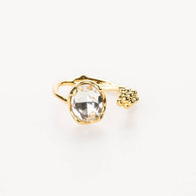 Load image into Gallery viewer, Emma Crystal Adjustable Birthstone Rings

