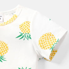 Load image into Gallery viewer, Pineapple Short-Sleeve Tee Set
