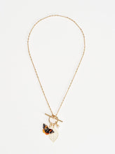 Load image into Gallery viewer, Fable Enamel Butterfly Long Necklace
