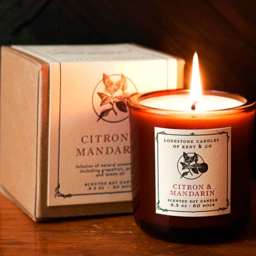 Citron and Mandarin | Luxury Soy Candle