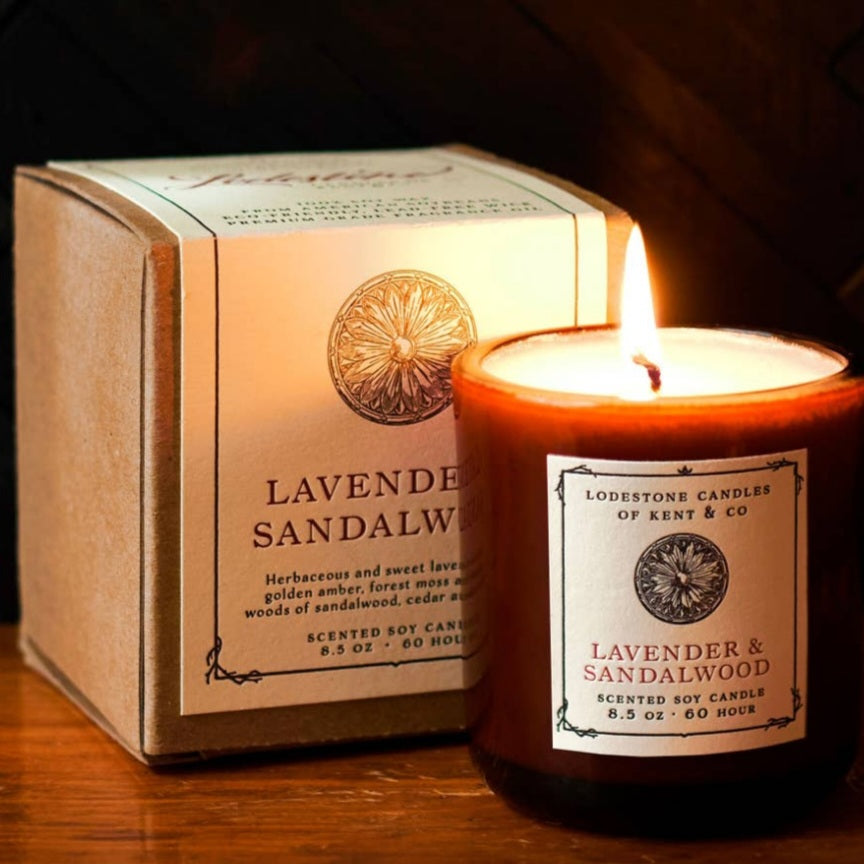 Lavender and Sandalwood | Luxury Soy Candle