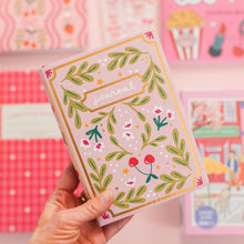 Load image into Gallery viewer, Cherries &amp; Blooms Softcover Book Journal
