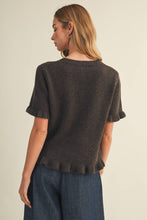 Load image into Gallery viewer, Lettuce-Edge Ruffle-Trim Pullover
