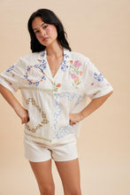 Load image into Gallery viewer, The Elowyn embroidered Blouse
