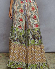 Load image into Gallery viewer, Boho Pattern printed woven wide fit pants
