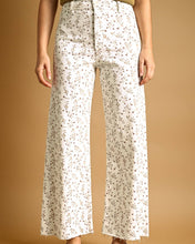 Load image into Gallery viewer, FLORAL PRINT STRETCHED PANTS
