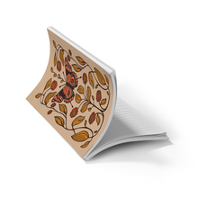 Load image into Gallery viewer, Butterfly Soft Touch Classic Layflat Notebook
