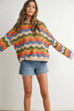 Load image into Gallery viewer, The Clare Color Block Sweater
