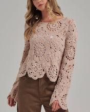 Load image into Gallery viewer, CHENILLE YARN KNITTED FALL SWEATER
