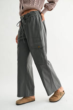 Load image into Gallery viewer, THE WILLOW  Wide-Leg Cargo Utility Trousers
