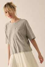 Load image into Gallery viewer, Easy Fit Mineral-Wash Slub Knit Tee
