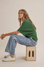 Load image into Gallery viewer, THE ESTER RELAXED SLUB RIB DOLMAN SWEATER

