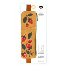 Load image into Gallery viewer, Elana's Berries Embroidered Notebook Pouch
