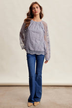 Load image into Gallery viewer, Floral Embroidered Lace Blouse
