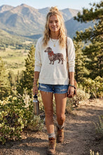 Load image into Gallery viewer, Lightweight Dog Graphic Knit Sweater
