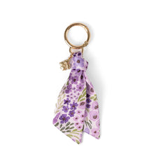 Load image into Gallery viewer, Floral Satin Keychain

