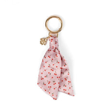 Load image into Gallery viewer, Floral Satin Keychain
