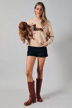 Load image into Gallery viewer, "FALL DOG" GRAPHIC SWEATER
