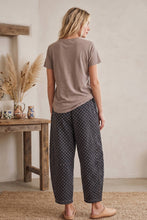 Load image into Gallery viewer, Oversized Mineral Washed Scuba Barrel Lounge Pants
