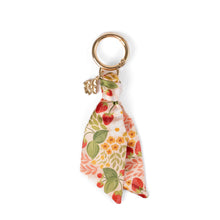Load image into Gallery viewer, Floral Satin Keychain
