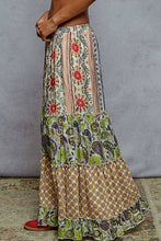 Load image into Gallery viewer, Boho Pattern printed woven wide fit pants

