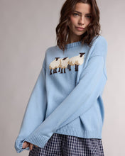 Load image into Gallery viewer, SHEEP TRIO CREW NECK SWEATER
