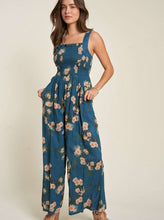 Load image into Gallery viewer, Floral Printed Ruffle Detail Jumpsuit
