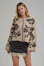 Load image into Gallery viewer, Long Sleeves Button-Front Half Placket Knit Sweater
