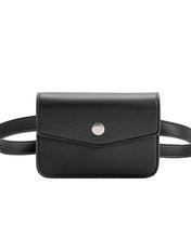 Load image into Gallery viewer, Amberlee Black Vegan Leather Wallet
