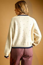 Load image into Gallery viewer, POINTELLE EFFECT KNIT CARDIGAN
