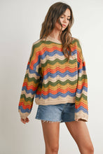 Load image into Gallery viewer, The Clare Color Block Sweater

