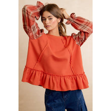 Load image into Gallery viewer, BOAT NECK STRIPED KNIT SWEATER
