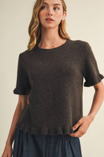 Load image into Gallery viewer, Lettuce-Edge Ruffle-Trim Pullover
