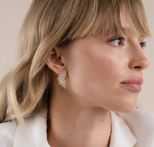 Load image into Gallery viewer, Celestial - Sunburst - Gold Earrings
