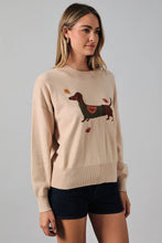 Load image into Gallery viewer, "FALL DOG" GRAPHIC SWEATER

