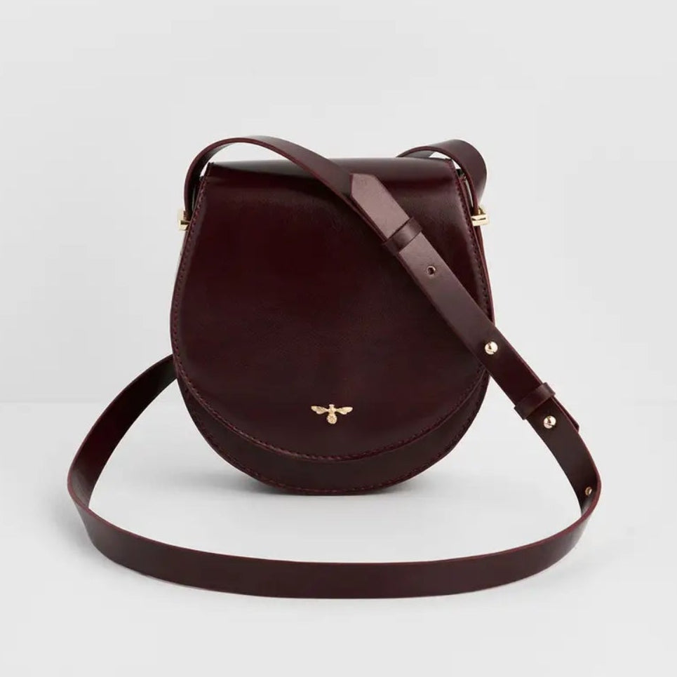 Cherry Red Saddle Bag