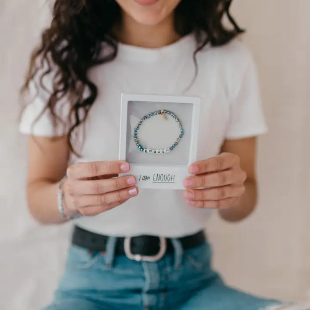 Dear Heart ENOUGH Bracelet